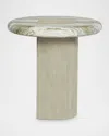 Bernhardt Arcadia Accent Table In Kalta Stone Finish