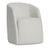Bernhardt Arcadia Upholstered Dining Arm Chair In Gray