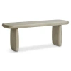 Bernhardt Arcadia Bench In Clay