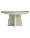 Bernhardt Arcadia 60" Round Dining Table With Leaf