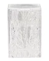 Bernhardt Arctic Chairside Table In White
