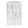 Bernhardt Arctic Chairside Table In Acrylic