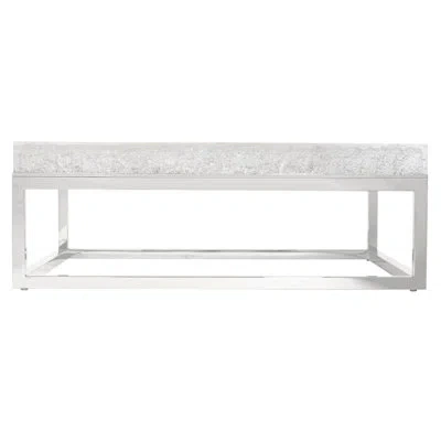 Bernhardt Arctic Cocktail Table In Clear
