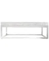Bernhardt Arctic Square Cocktail Table In White