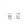 Bernhardt Argent Interiors Dining Table In Clear