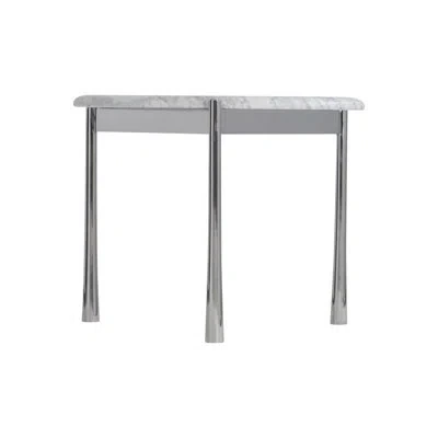 Bernhardt Arris 3 Legs End Table In Arabescato