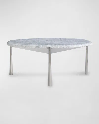 Bernhardt Arris Cocktail Table In White