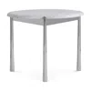 Bernhardt Arris Side Table In White