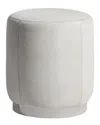Bernhardt Ash Fabric Ottoman In White