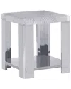 Bernhardt Aura Side Table In Gray