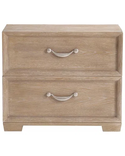 Bernhardt Aventura 34in Nightstand In Medium Brown