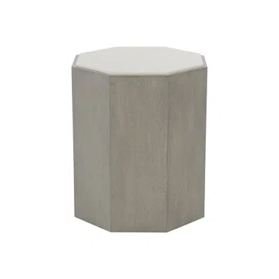 Bernhardt Avenue Accent Table In Lacquered White