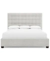Bernhardt Avery Bed Collection In Gray
