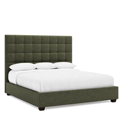 Bernhardt Avery Bed, King With A 66 Headboard In Green