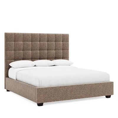 Bernhardt Avery Bed, Queen With A 66 Headboard In Brown