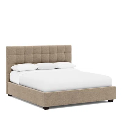 Bernhardt Avery Queen Bed With 54.5 Headboard In Tan/b-