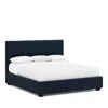 Bernhardt Avery Queen Bed With 54.5 Headboard In Teal/-