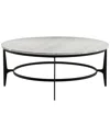 Bernhardt Avondale Round Metal Cocktail Table
