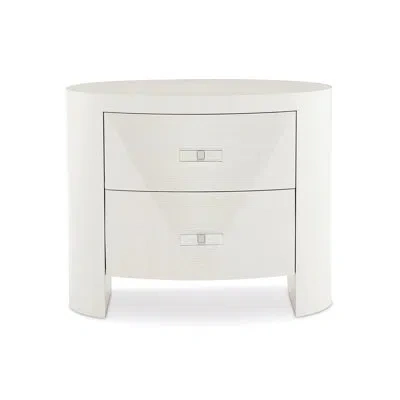 Bernhardt Axiom 2 - Drawer Bachelor's Chest In Linear White