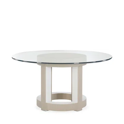 BERNHARDT AXIOM 54 ROUND DINING TABLE,381-7730067751