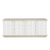 Bernhardt Axiom Buffet In Linear Gray,linear White