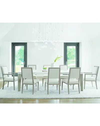 Bernhardt Axiom 9pc Dining Set In Neutral