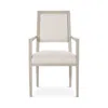 Bernhardt Axiom Arm Chair In Linear Gray