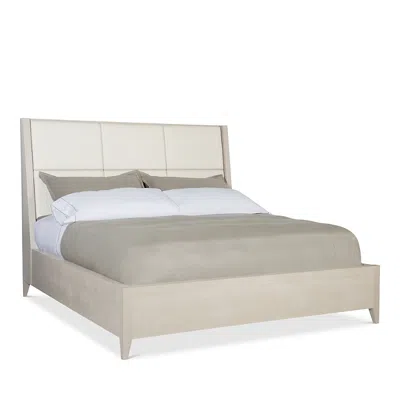 Bernhardt Axiom Queen Bed In Linear Gray