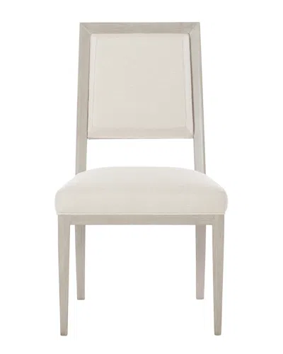 Bernhardt Axiom Side Chair In Linear Gray