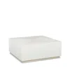 Bernhardt Axiom Square Cocktail Table In Linear Gray