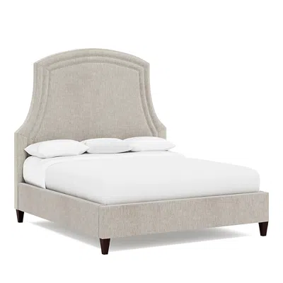 Bernhardt Bayford King Bed With 77.25 Headboard In White