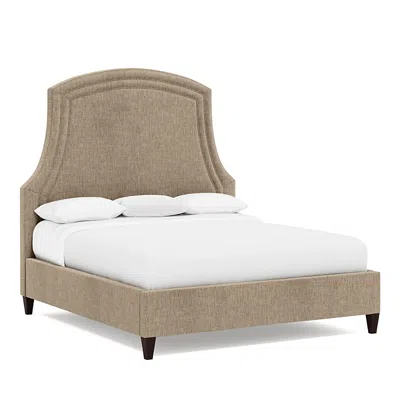Bernhardt Bayford King Bed With 77.25 Headboard In Tan/b-