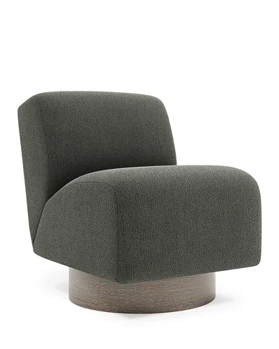 Bernhardt Belmont Swivel Chair In Portobello/-