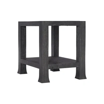 Bernhardt Berkely Side Table In Carbonized