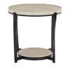 Bernhardt Berkshire Side Table In Pewter