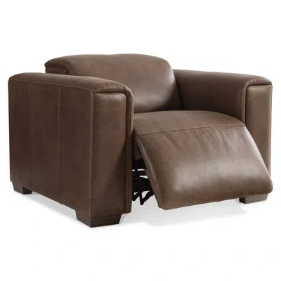 Bernhardt Billings Cal117 Compliant 44.5'' Wide Club Recliner In Brown