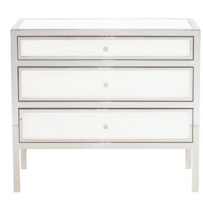Bernhardt Blanca 3 - Drawer Bachelor's Chest In White
