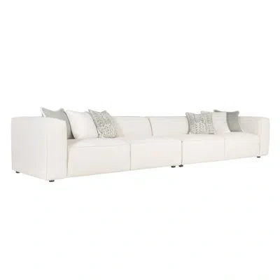 Bernhardt Bliss Fabric 2-piece Sectional In White