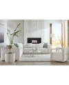 Bernhardt Bliss Fabric Sectional Collection Created For Macys In White