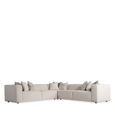Bernhardt Bloomingdale's Gardena Sectional - Exclusive In Brown