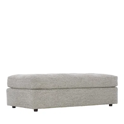 Bernhardt Bloomingdale's Mulholland Cocktail Ottoman In Gray