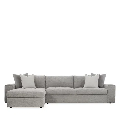 Bernhardt Bloomingdale's Mulholland Sectional - Exclusive In - Gray