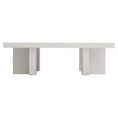 Bernhardt Blythe Cocktail Table In Sandblasted White