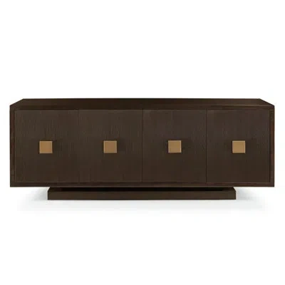 Bernhardt Boulevard 83.3" Wide 1 Drawer Sideboard In Brown