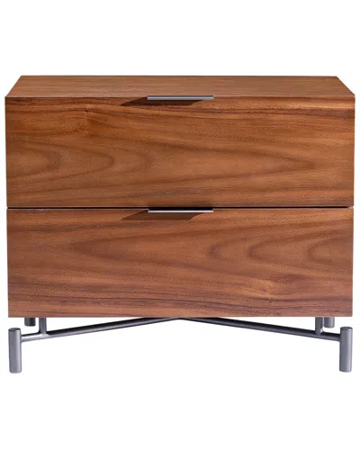 Bernhardt Brasea 32in 2-drawer Nightstand In Multi