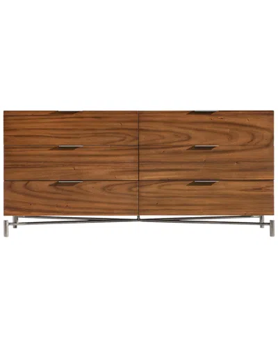 Bernhardt Brasea 68in Dresser In Brown