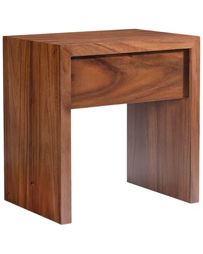 Bernhardt Brasea Nightstand In Brown