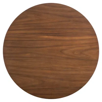 Bernhardt Brasea Round Cocktail Table In Brown