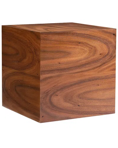 Bernhardt Brasea Side Table In Brown