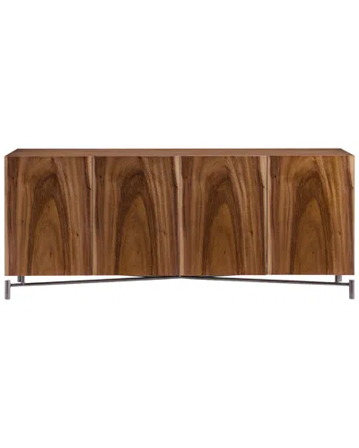 Bernhardt Brasea Wooden Entertainment Credenza In Brown